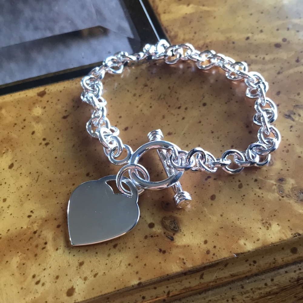 Heart Charm Bracelet - Picture 2 of 7